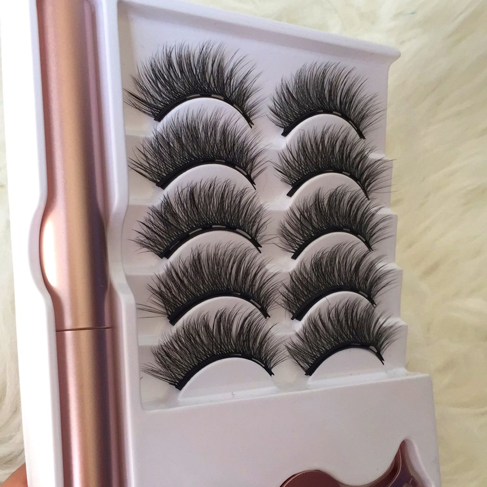 Magnetic faux mink eyelashes (Miami)